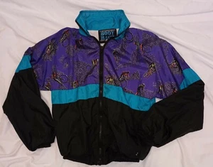 Vintage 90s Body Ragz Bicycle Windbreaker, Youth Size Medium - Picture 1 of 9