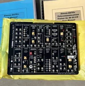 Used Emona Telecommunications Trainer Datex Telecoms Trainer ETT-202 - Picture 1 of 8