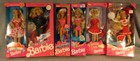 Lot Of 6 Vintage Barbie Doll 3360 14644 4103 10953 18306 17195 In Original Box