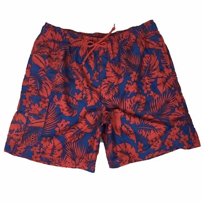 Islander Swim Trunks Mens Medium Hawaiian Floral Pattern Beach Swimwear M - Image 1 of 4
