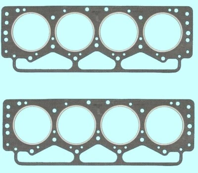 MEJOR Juego de juntas de culata/2 para Packard 320 352 374 V8 AMC Hudson 1955-1956 Foto 1 de 3