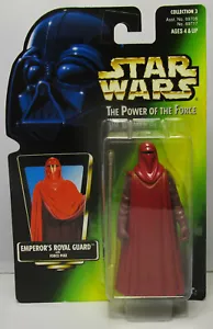 1997 Kenner Star Wars Emperor's Royal Guard POTF 2 grüne japanische Aufkleberfigur - Bild 1 von 4