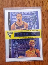2020-21 Panini Flux Deja Vu Tyrese Haliburton & Shai Gilgeous Alexander SP RC