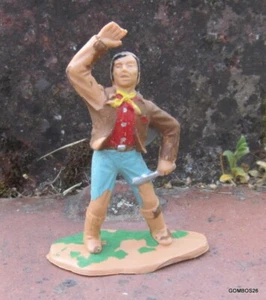 REAMSA FAR WEST / FIGURINE TRAPPEUR AVEC COUTEAU NO JECSAN COMANSI PECH - Imagen 1 de 6