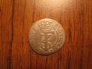 1665 DENMARK 2 SKILLING - Picture 1 of 4