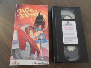 THE PHANTOM TOOLBOOTH CARTOON KIDS VHS MOVIE 1969 1989 MGM MEL BLANC TURNER - Picture 1 of 2