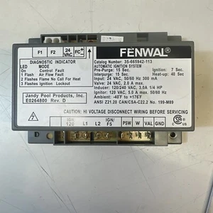 FENWAL 35-665942-113 Automatic Ignition Control System Module SAME DAY SHIPPING - Picture 1 of 2