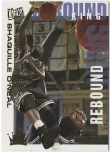 Shaquille O'Neal 1994-95 FLEER ULTRA BASKETBALL Rebound King #7 Magic - Foto 1 di 2