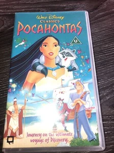 Walt Disney Classics Pocahontas (VHS/PAL, 2000) Video Cassette, Rating U - Picture 1 of 1