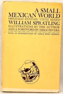 A Small Mexican World - By William Spratling 1964 HC/DJ 1st Ed. - Picture 1 of 6