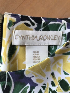 CYNTHIA ROWLEY Sommer Kleid Gr. 38 - Bild 1 von 2
