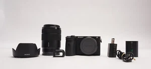 Sony Alpha a6600 Mirrorless Digital Camera with 18-135mm Lens - Picture 1 of 4