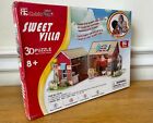 Sweet Villa 3D Puzzle 84 Pieces Light up DIY Doll House Tech Free Toy Cubic Fun