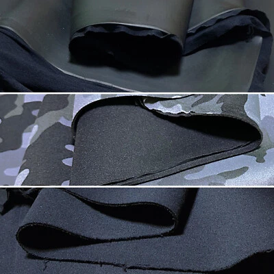 Authentic Neoprene rubber Scuba Surfing Wetsuit sheet 30 Colors Fabric Laminated - Bild 1 von 4