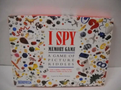 Vintage I Spy Memory Game Of Picture Riddles 1995 Briarpatch Brand New Awesome! - Image 1 of 4
