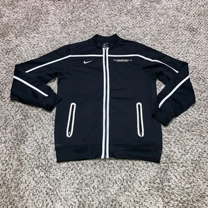 Sudadera de baloncesto Vanderbilt Nike para hombre cremallera completa talla pequeña negra  - Imagen 1 de 5