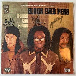 Black Eyed Peas Behind the Front 2x Vinyl Signed Cover - Picture 1 of 2