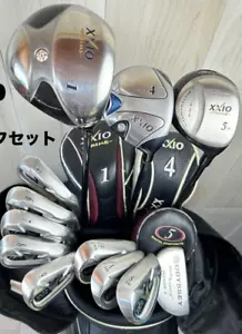 XXIO Club Set 1W 4W 5W 5-9i Pw Aw Sw PT 12pc RH Graphite Regular & SR Men Dunlop - Picture 1 of 11