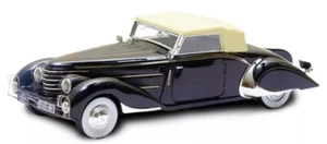 Delage D8-85 Clabot Cabriolet von Henri Chapron (schwarz) 1935 1:43 ESVAL Model - Bild 1 von 1