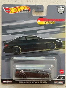Hot Wheels 12 MERCEDES BENZ C63 AMG COUPE BLACK SERIES CHASE Deutschland Design - Picture 1 of 3
