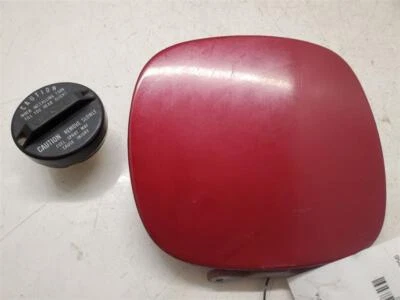 Toyota Previa, porta de enchimento de combustível, 1991-1997, vermelha, 3J7, 77305-95D00 / 77310-12140 - Imagem 1 de 4