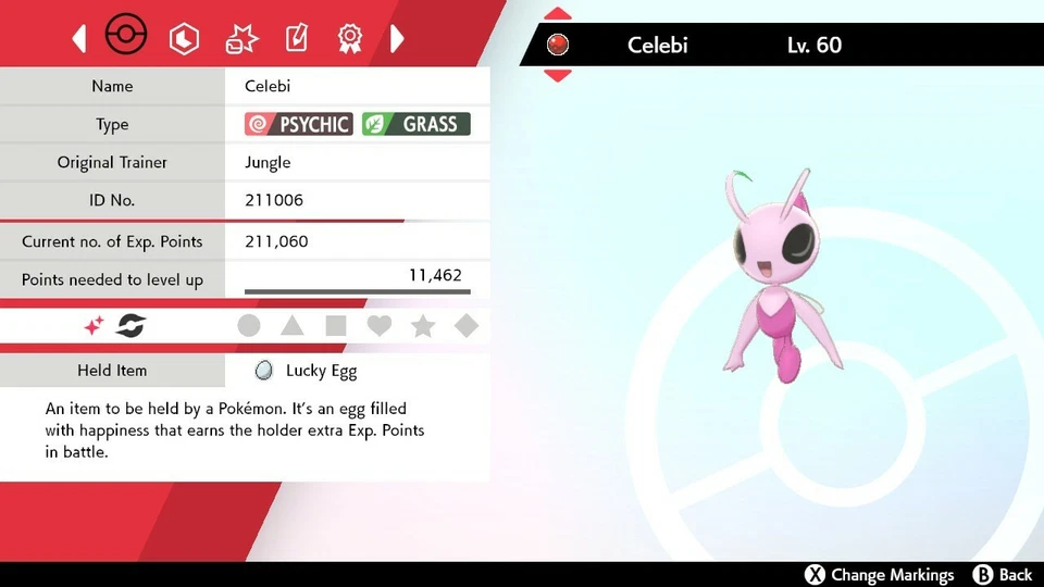 NINTENDO ✨Shiny✨ Celebi Movie Event For Pokemon Sword & Shield