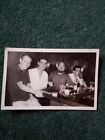 El83 Vintage Photograph Photo B&W Men Drinking Ry543
