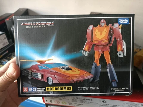 Transformers MP28 Hot Rodimus Takara MP-28 Action Figure Rodimus Prime Cover