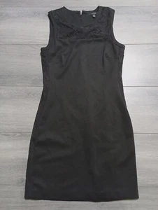 Apt. 9 Dress Adult X-Small Black Sleeveless Crochet Lace Accent Womens - Picture 1 of 7
