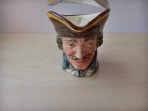 Royal Doulton SMALL 2" Character Toby Mug Dick Turpin Vintage England NEW  - Picture 1 of 6