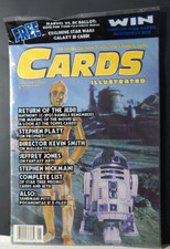 Cards Illustrated Magazine January 1996 New Sealed Star Wars Galaxy Card Inside