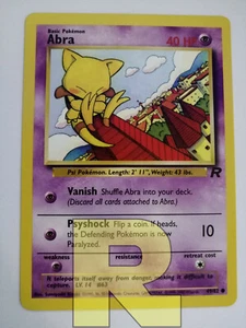 Abra ® Rocket 49/82 ® Comune ® Pokemon ® Inglese ® EX - Imagen 1 de 3