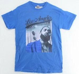 Los Angeles Front Graphic T-shirt Men’s Size Medium Short Sleeve Crew Neck Retro - Picture 1 of 7