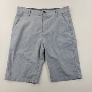 Junior's Boys Shorts Size 20 Nautica Casual Dress Blue Light Shorts Chino - Picture 1 of 12