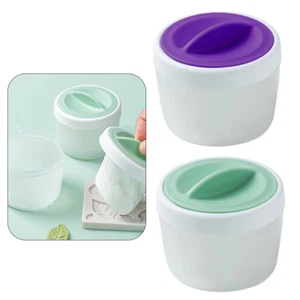 Flour Box Fondant Tool Anti Stick Corn Starch Powder Puff For Fondant,Baking - Picture 1 of 13