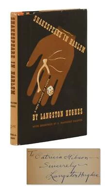 Shakespeare in Harlem ~ SIGNED by LANGSTON HUGHES ~ First Edition ~ 1st ~ 1942 - Image 1 of 4
