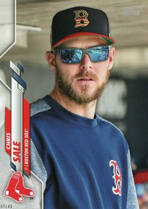 Chris Sale Boston Red Sox 2020 Topps Series 2 Jumbo 5x7 Photo Variation 7/49 SP