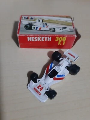 Modellino Polystil Auto F1 Hesketh 308 Elf 007 - Immagine 1 di 2