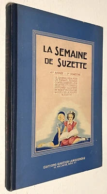 Album Reliure LA SEMAINE DE SUZETTE  -  Premier Semestre 1950  - Très  Bel Etat. - Photo 1/4
