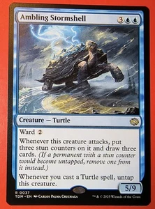 MTG, MAGIC: AMBLING STORMSHELL, TARKIR DRAGONSTORM, 0037 UNCOMMON /NM, REG. - Picture 1 of 3