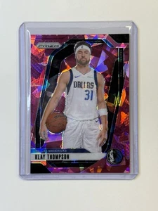 2024-25 Panini Prizm~Klay Thompson~Pink Cracked Ice Parallel~Mavericks - Bild 1 von 2