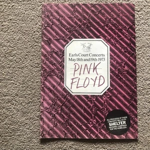 Pink Floyd Tour Programme Earls Court May 1973 (Shelter) - Imagen 1 de 1