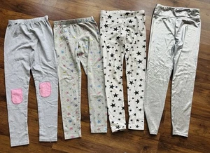 A Lot Of 4 Girl's Fun Leggings, Size L, 10/12 - Picture 1 of 2