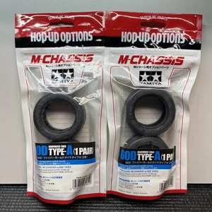 Tamiya Hop-Up Options 53340 M-Chassis 60D Reinforced Slick Tires 4pcs M02 M03 - Picture 1 of 4