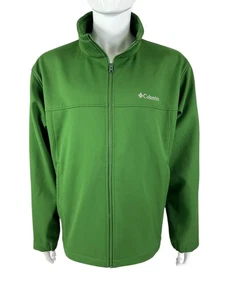 Columbia Men's XL Green Thermal Coil Insulated Softshell Jacket Full Zip - Picture 1 of 9