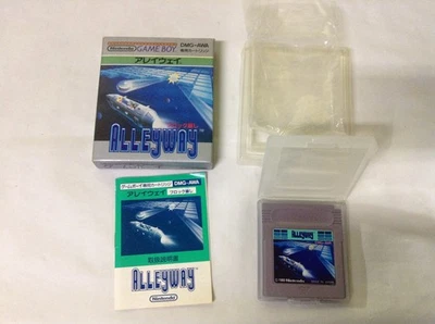 Alleyway Nintendo Game Boy GB Cartridge DMG-AWA W/ Box Japan D12 - Image 1 of 4