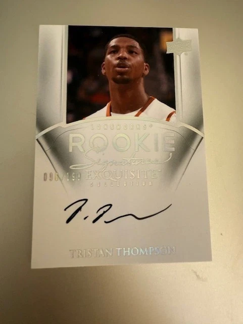 2011-12 Exquisite Collection - Rookie Signatures Tristan Thompson #76 /199 AU RC - Image 1 of 1