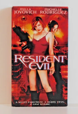 Resident Evil (2002) VHS Action Horror Sci-fi Milla Jovovich - Image 1 of 4