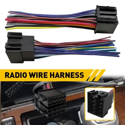 Stereo Power Radio Harness Wire Cable Adapter Support For Peterbilt 567 579 386 - Image 1 of 4
