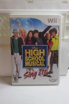 Wii High School Musical  Sing It (( Comes With Manual))   Free Shipping - Image 1 of 3
